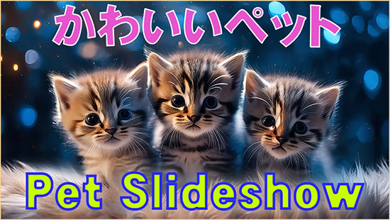 ペットのAiスライドショー