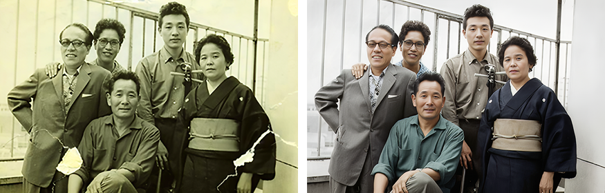 手ぶれ・ピンボケ・コントラストの修正