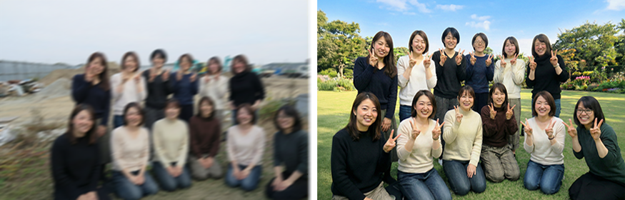 顔やボディーのリメイク